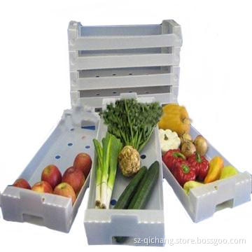 Corrugated Plastic Box / Container for Food (QC2129)